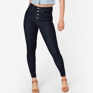 🌻Dickies Exposed Button Fly Skinny Jeans Sz 9/29